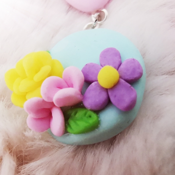 Handmade Polymer Clay Earring - Picture 5 of 5